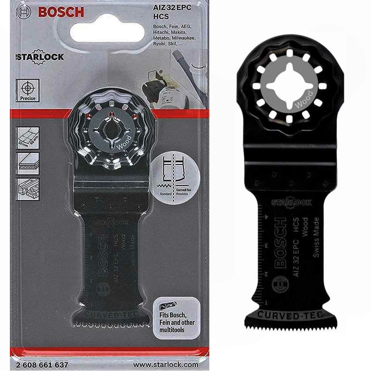 Bosch Tauchsägeblatt AIZ 65 BSB BiM – Für Hartholz, Starlock, Multifunktionswerkzeuge