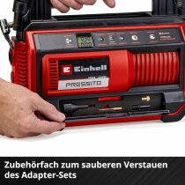 Einhell Akku-Kompressor Pressito 18/25 Solo 18V mit Zubehör