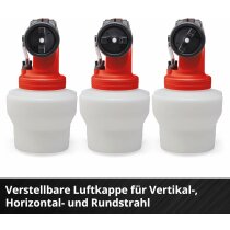 Einhell Akku-Farbsprühsystem TE-SY 18/90 Li-Solo Power X-Change