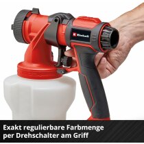 Einhell Akku-Farbsprühsystem TE-SY 18/90 Li-Solo Power X-Change