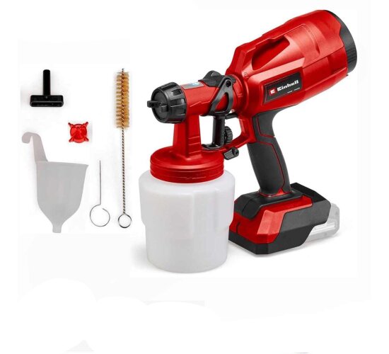 Einhell Akku-Farbsprühsystem TC-SY 18/60 Li-Solo Farbsprühpistole Power X-Change