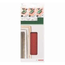 Bosch Schleifblatt Klett 10 x, 93 x 230 mm, K 60 120 180 für Schwingschleifer
