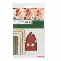 Bosch Schleifblatt 5 Stk,100 x 170 mm K 60 120 180...