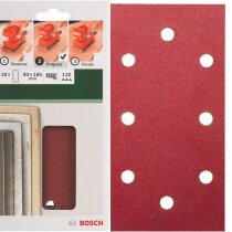 Bosch Klett Schleifblatt 10 x 93 x 185 mm,K 120 für...