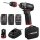 Parkside Performance Akkuschrauber PBSPA 12 E4 +2 Akku Ladegerät Bit Bohrer Set Tasche X 12 V Team