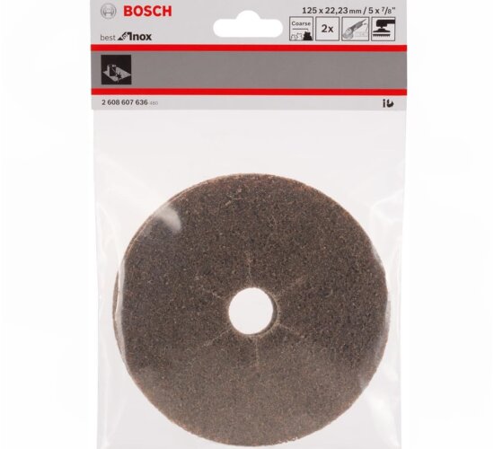 Bosch Reinigungsvlies + Zusatzblatt für Multischleifer 102 x 62/93 mittel / fein