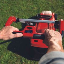 Einhell Akku-Rasenmäher GE-CM 36/37 2x Akku 4 Ah, 2 Ladegeräte- 36V ( 2 x 18V )