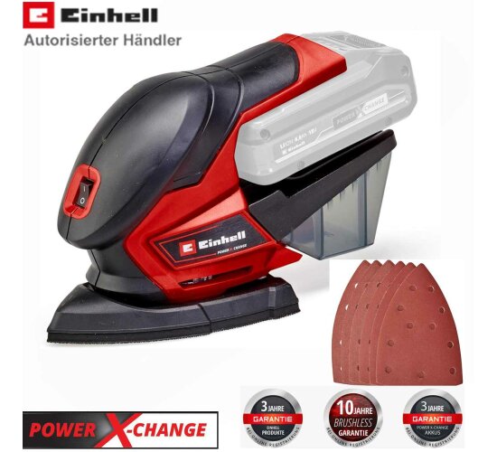 Einhell Akku-Multischleifer TE-OS 18/150 Li-18V Solo