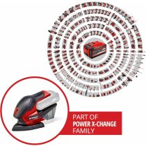 Einhell Akku-Multischleifer TE-OS 18/150 Li-18V mit Akku 2,5 Ah, Ladegerät