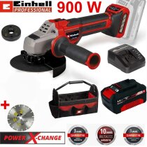 Einhell Winkelschleifer TP-AG 18/125 CE Q Li-18V Akku 4.0...