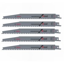 Bosch 5x Säbelsägeblatt S2345X 200 mm...