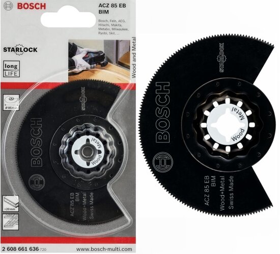 Bosch BIM Segmentsägeblatt ACZ 85 EC, Wood  85 mm