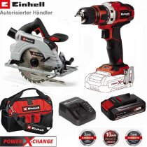 Einhell Bohrschrauber, Handkreissäger, Akku 2.5 Ah...