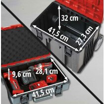 Einhell E-Case Tower Systemkoffer-Set 2 Koffer1 E-Tasche inkl. Zubehör