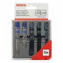 Bosch 10-teiliges Stichsägeblätter-Set für...