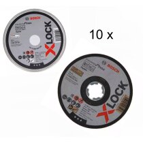 Bosch Professional 10 x Trennscheibe für Inox,...