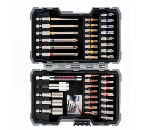 Bosch Professional - Bit- und Steckschlüssel-Set - 43tlg.