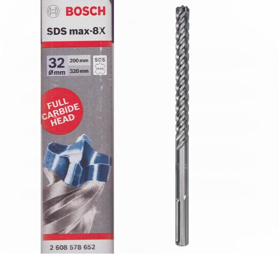 Bosch Professionelt SDS max-8X Hammerbohrer 22 x 200 x 320 mm -