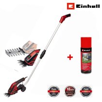 Einhell Akku-Teleskop Gras + Strauchschere GC-CG 3,6/70 Li 3,6V + PflegesSpray