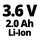 Einhell Akku-Teleskop Gras + Strauchschere GC-CG 3,6/70 Li 3,6V + PflegesSpray