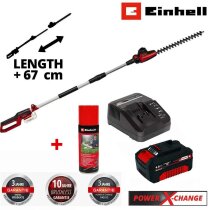 Einhell Akku-Teleskop-Heckenschere GC-HH 18/45 Li T-Solo...
