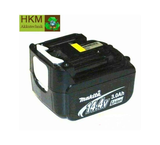 Original Makita Akku 14,4V  Li BL1430 Neubestückt