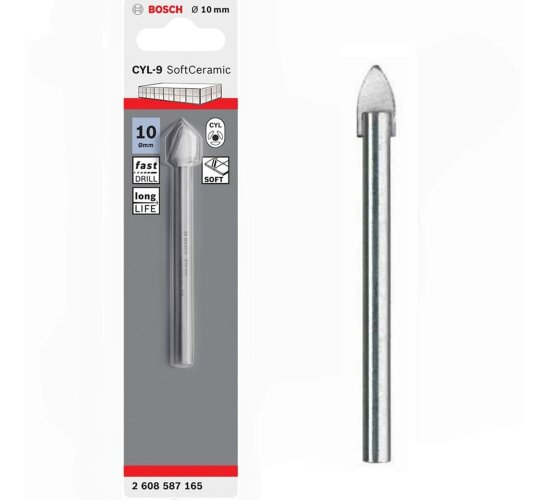 Bosch Professionel Keramik Fliesenbohrer Ø 10 mm