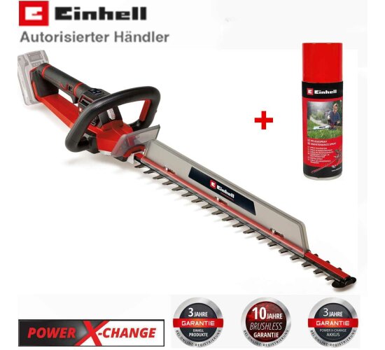 Einhell Pro Akku-Heckenschere GP-CH 18/61 Li BL- ABS 18V + Pflegespray