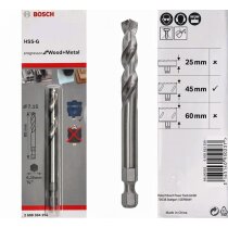 Bosch Professional Zentrierbohrer Plus HSS-G 3/8“...