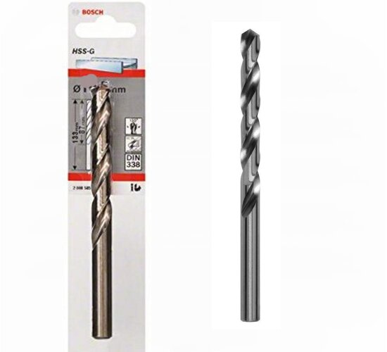 Bosch Professionel Metallbohrer HSS-G geschliffen (Ø 12 mm)