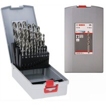Bosch Metallbohrer-Set HSS-G ProBox 25-teilig DIN 338...