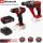 Einhell Akku-Bohrhammer TE-HD + Bohrschrauber TE-CD 18/40 18V Akku 2,5 Ah