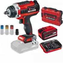 Einhell Schlagschrauber IMPAXXO 18/450 Akku 6.0 Ah 18V Boostcharger 6A SF-Koffer