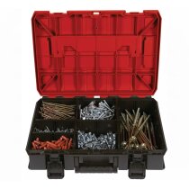 Einhell E-Case S-F Systemkoffer stapelbar, spritzwassergeschützt  inkl.9 Fächer
