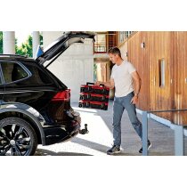 Einhell E-Case S-F Systemkoffer stapelbar, spritzwassergeschützt  inkl.9 Fächer