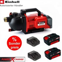 Einhell Akku-Gartenpumpe AQUINNA 36/30 (2x 18V)  ECO-Schalter  ( mit Akkus 4 Ah