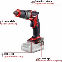 Einhell Professionel Trockenbauschrauber TP-DY 18 Li- BL...