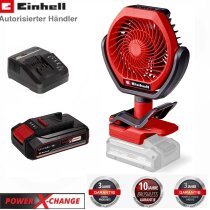 Einhell GC-CF 18/110 Li- Akku-Ventilator 3 Stufen +Akku...