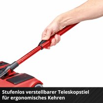 EINHELL Akku-Besen TE-FS 18 Li mit Akku 2,5 Ah und Ladegerät