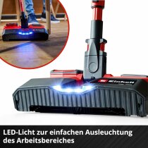 EINHELL Akku-Besen TE-FS 18 Li mit Akku 2,5 Ah und Ladegerät