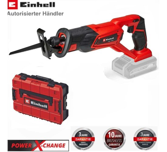 Einhell Akku-Säbelsäge TE-AP 18/22 Li-Solo 18V Fuchsschwanz Systemkoffer
