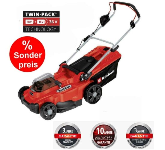 Einhell Akku-Rasenmäher GC-RM 36 Li-Solo Power X-Change ohne Akku / Ladegerät