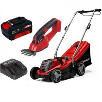 Einhell Rasenmäher GE-CM 18/33 Li 18V Akku 4.0 Ah +...