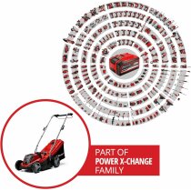 Einhell Rasenmäher GE-CM 18/33 Li 18V Akku 4.0 Ah + Ladegerät + Grasschere