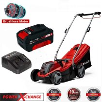 Einhell Rasenmäher GE-CM 18/33 Li 18V Akku 4.0 Ah + Ladegerät + Grasschere