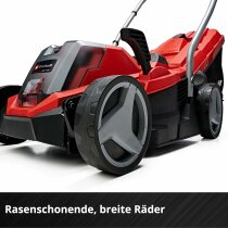 Einhell Rasenmäher GE-CM 18/33 Li 18V Akku 4.0 Ah + Ladegerät + Grasschere
