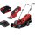 Einhell Rasenmäher GE-CM 18/33 Li 18V Akku 4.0 Ah + Ladegerät + Grasschere