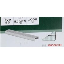 Bosch  KlammernvTyp 53 - 11,4 x 0,74 x 14 mm 1000 Stk....
