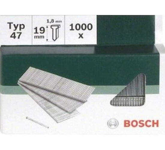 Bosch Nägel Typ 47 1.8 x 1.27 x 19 mm 1000 Stk. 2609255810