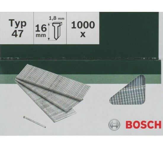Bosch Nägel Typ 47 1.8 x 1.27 x 19 mm 1000 Stk. 2609255809